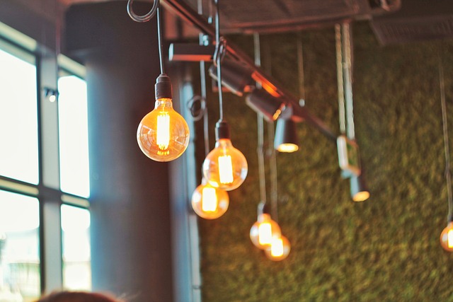 romantické osvetlenie v domácnosti